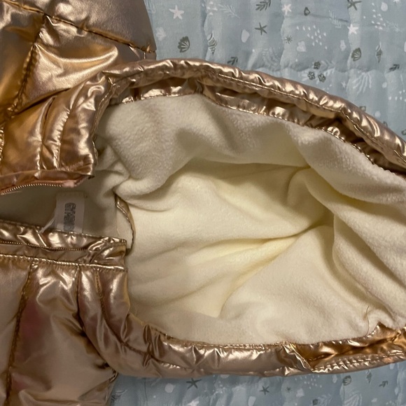 Gymboree Rose Gold puffer coat - Picture 8 of 8